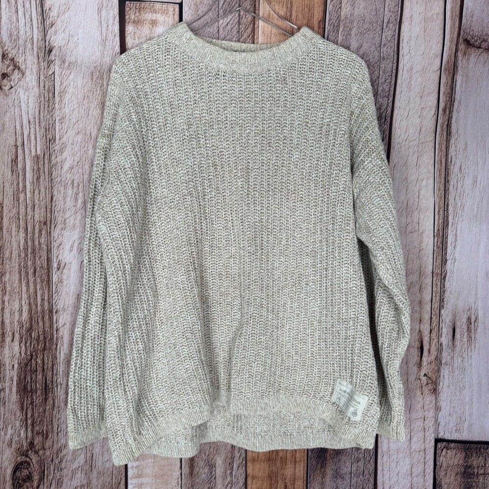 Abercrombie & Fitch The Big Sweater Knit Trail Guide Adirondack 1990s Vintage XL